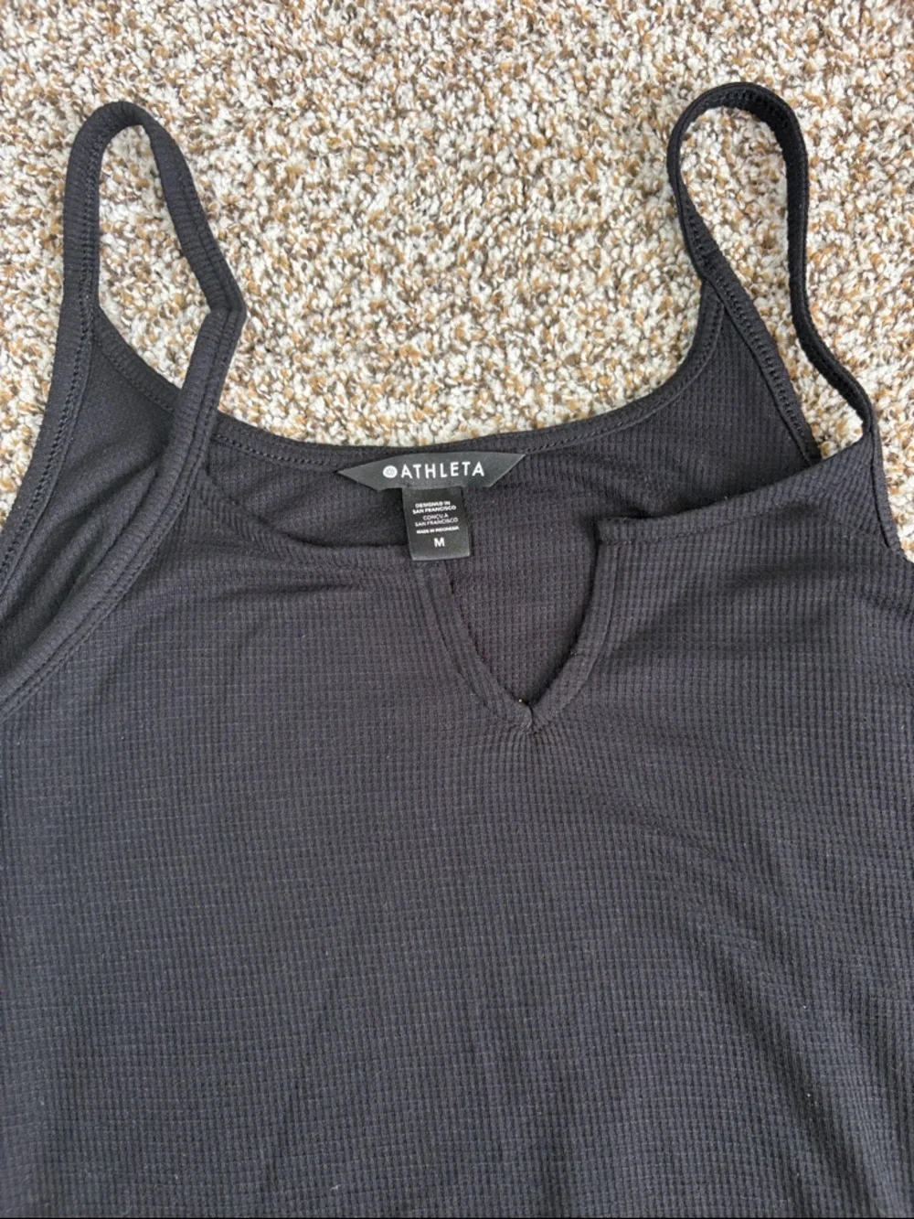 NEW Athleta Wind Down Sleep Set Black Medium - Picture 4 of 6